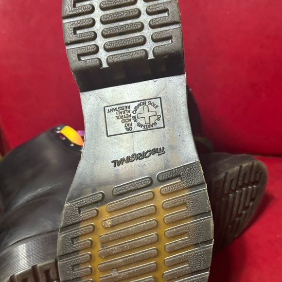 Dr Martens size 8l 1460 smooth leather lace up - Picture 3 of 6